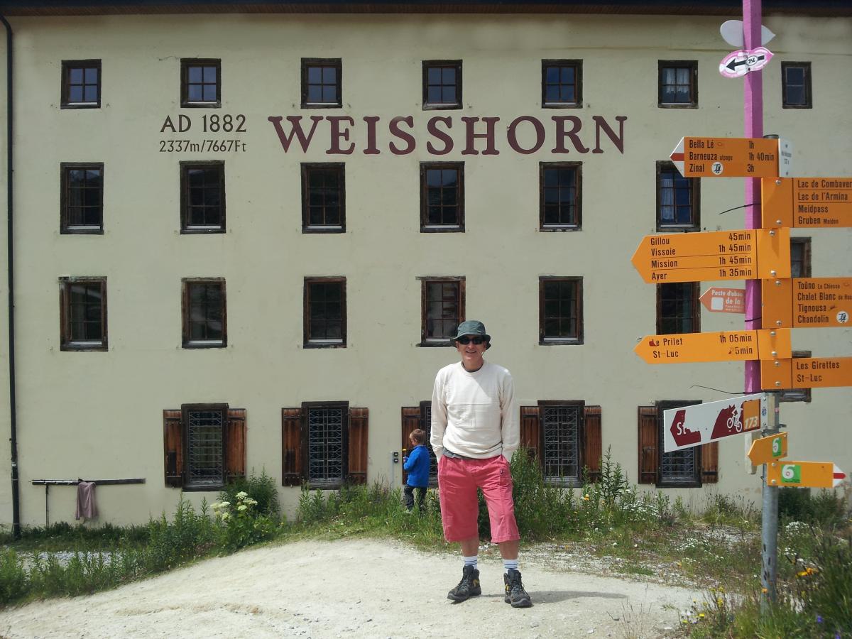 Hotel Weisshorn-un Italien au sommet