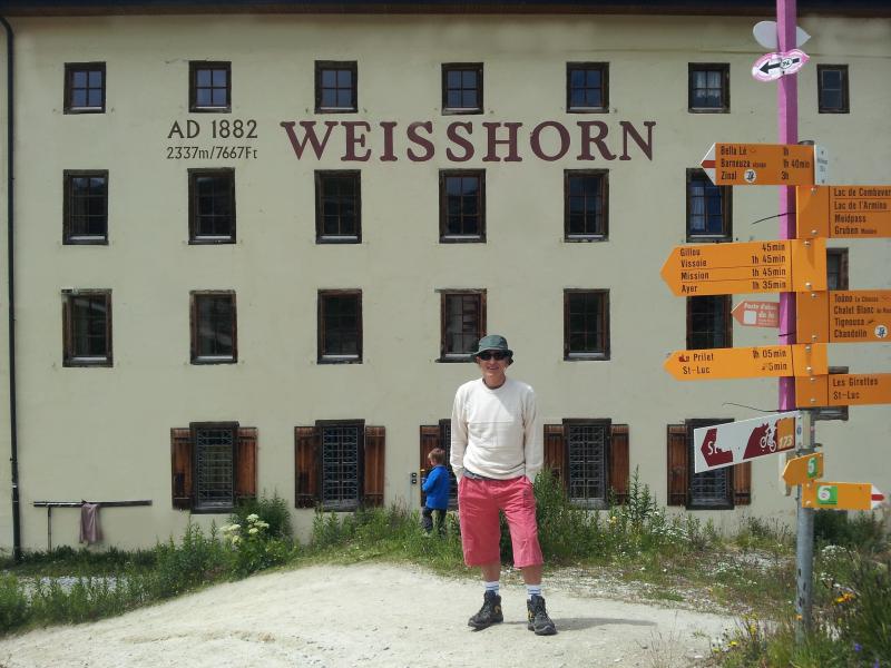 Hotel Weisshorn-un Italien au sommet