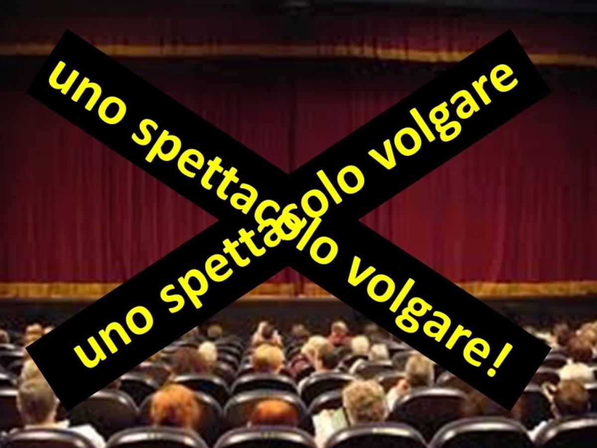 Blog–uno spettacolo volgare!