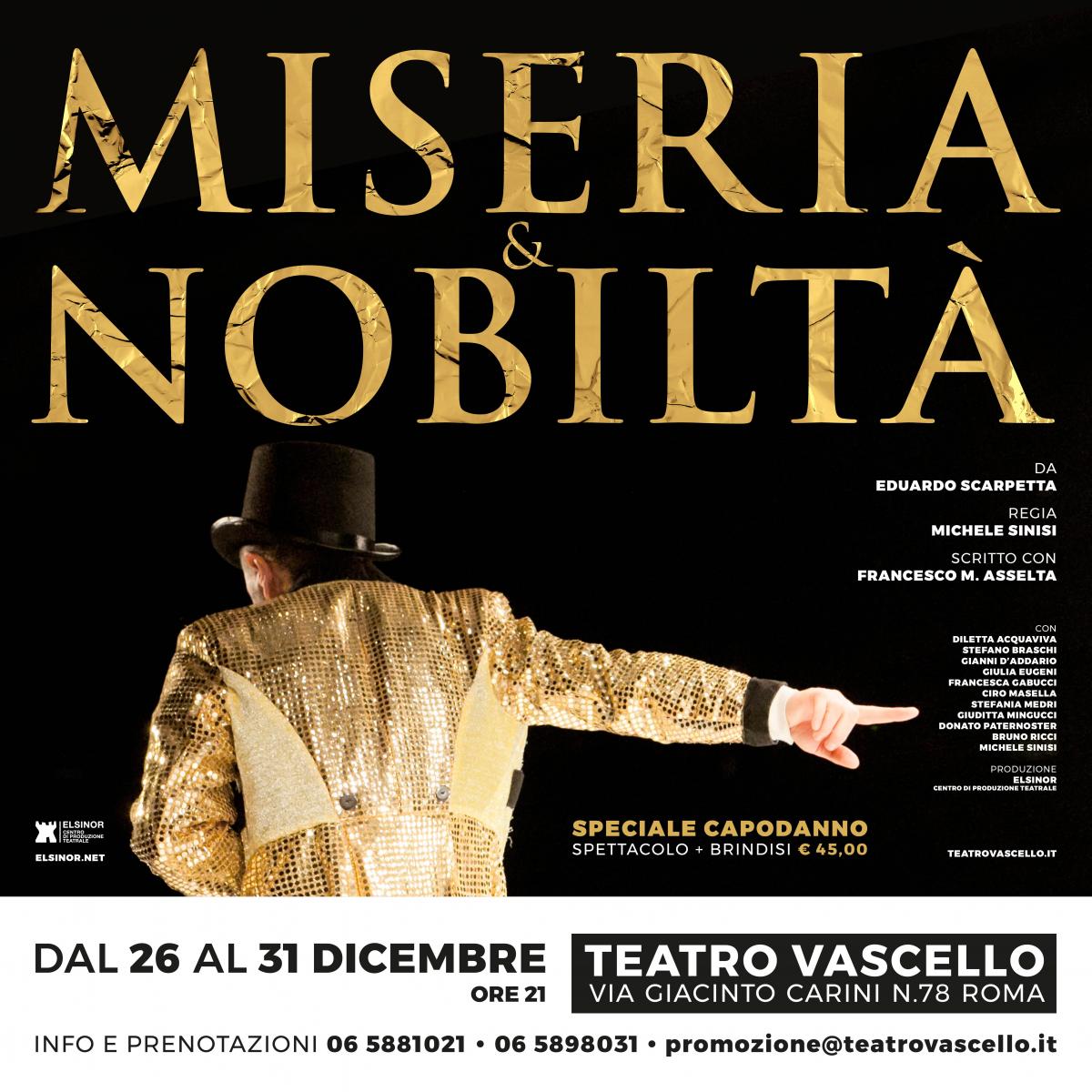 Blog–Miseria&Nobiltà–Teatro Vascello-Roma